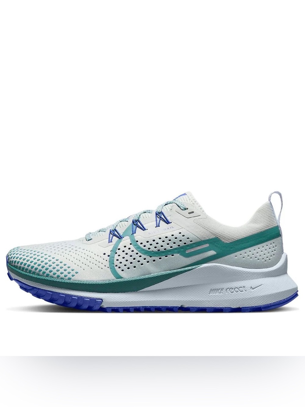 Size 7M / 8.5W Nike React Pegasus Trail 4  Mineral Teal Blue  DJ6158-005